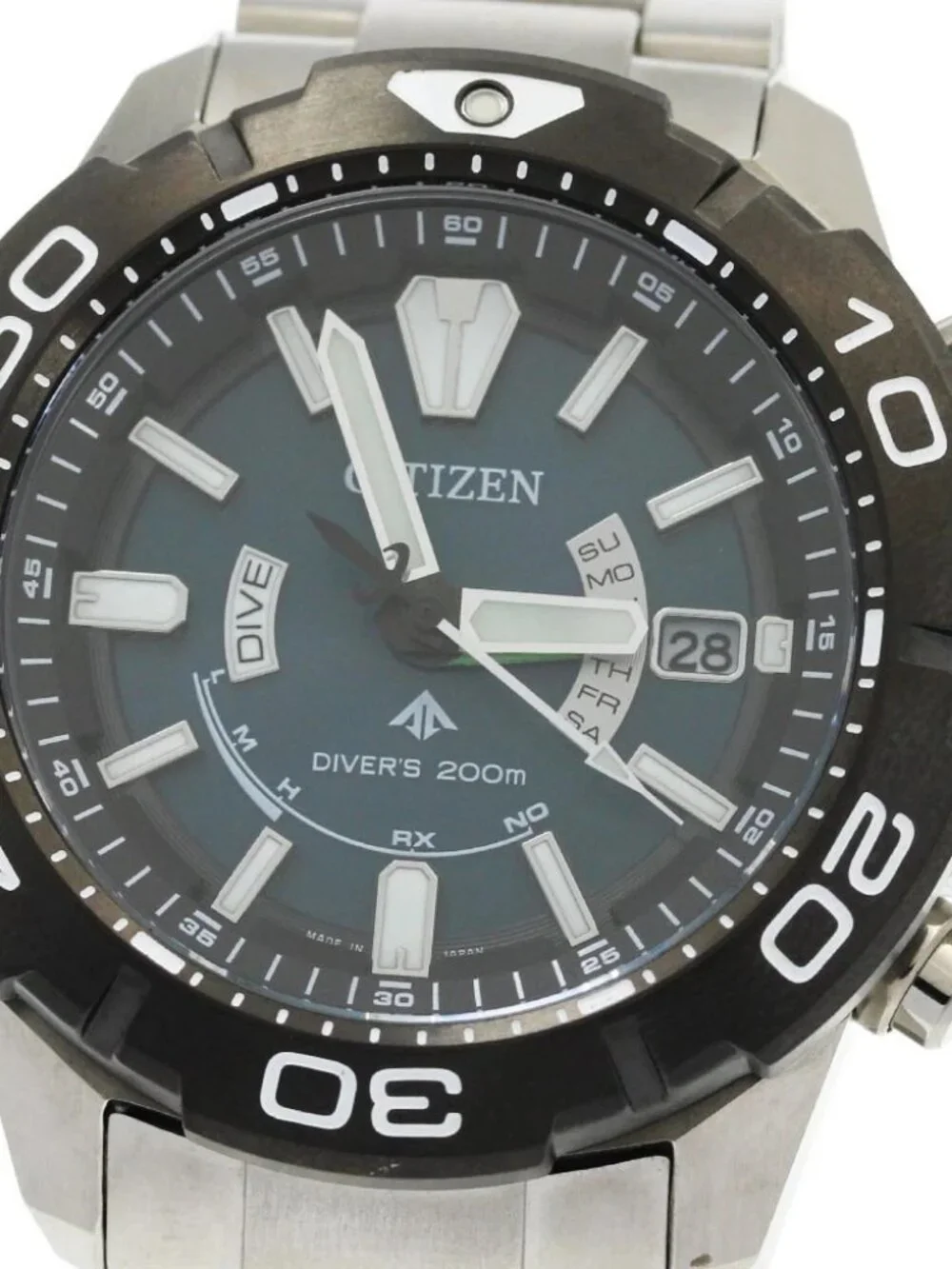 CITIZEN Promaster Marine H112-R012487/AS7145-69L Solar Powered Radio_961128